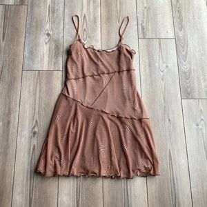 Urban Outfitters Moxie Mesh Mini Slip Dress (Size XS), NWT